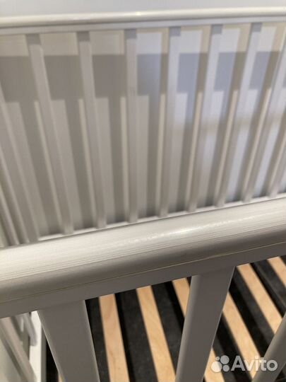 Детская кроватка Bebizaro Березка белая