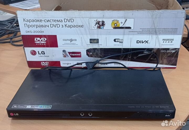 Dvd плеер с караоке lg