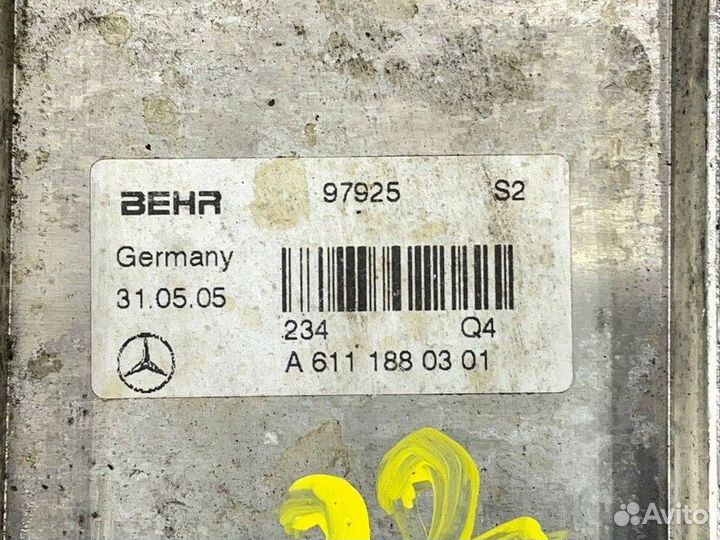 Теплообменник маслоохладитель Mercedes-Benz