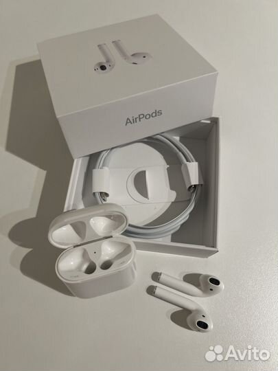 Наушники Apple AirPods 2 (MV7N2RU/A)