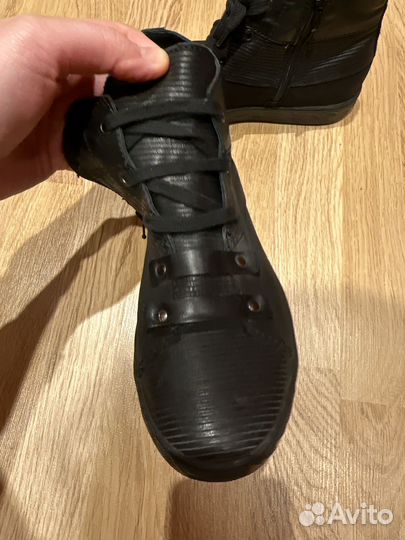 Кеды из натуральной кожи Qiero