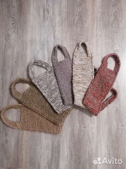 Мочалки ручной вязки