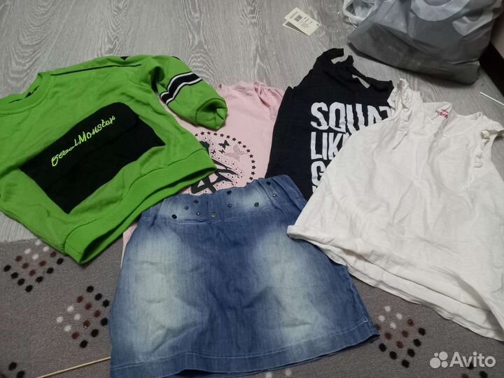 Детские вещи пакетом для девочек