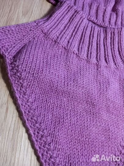 Комплект шапка и манишка