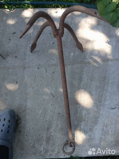 Якорь для лодки бу