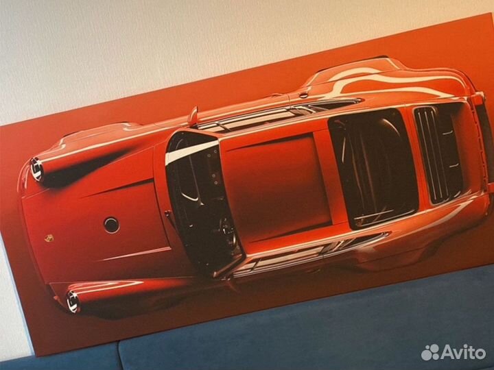 Картина с эффектом 3D “Porsche 911“