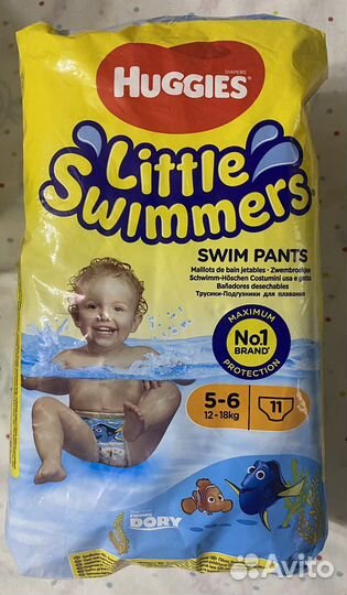 Huggies подгузники для плавания