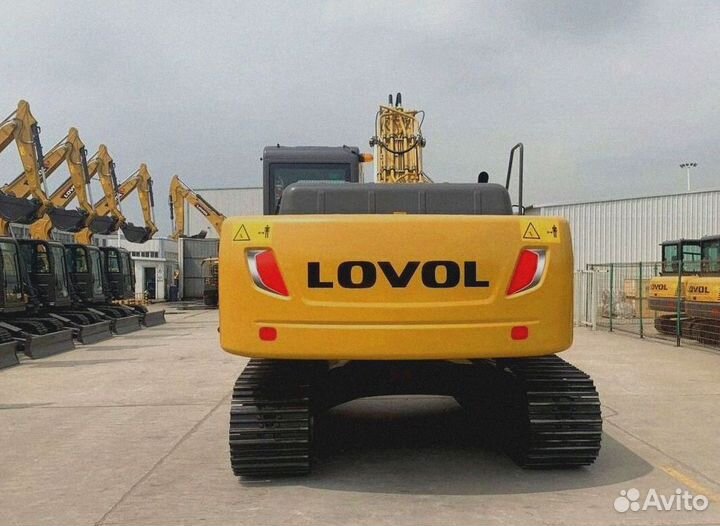 Гусеничный экскаватор Lovol FR220D, 2024