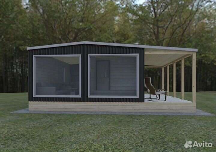 Модульный дом 40 кв.м. под ключ