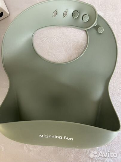 Силиконовый набор детской посуды