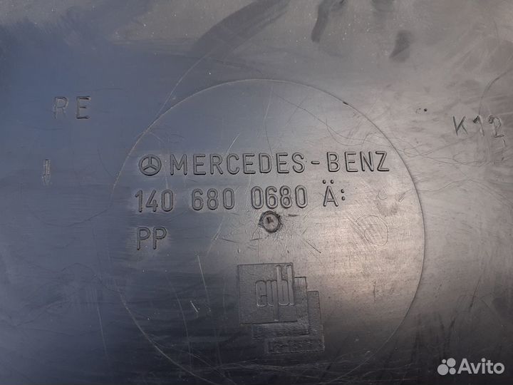 Обшивка стойки передней справа Мерседес W140