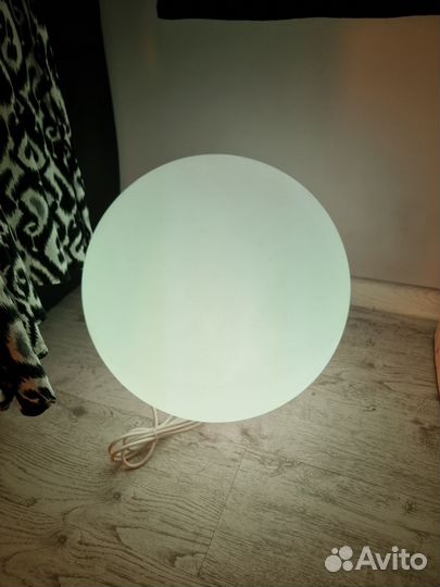 Лампа шар наполная с пультом