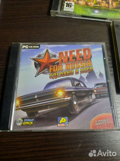 Компьютерные игры на дисках, игры для пк