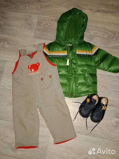 Вещи пакетом на мальчика 6-9 месяцев