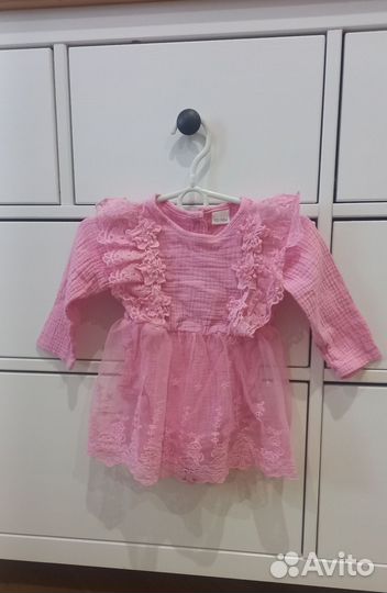 Платье боди для девочки