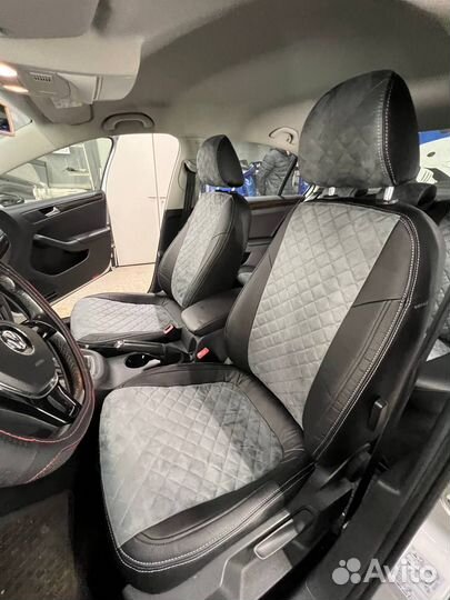 Чехлы из экокожи Mazda 3 от Автопилот