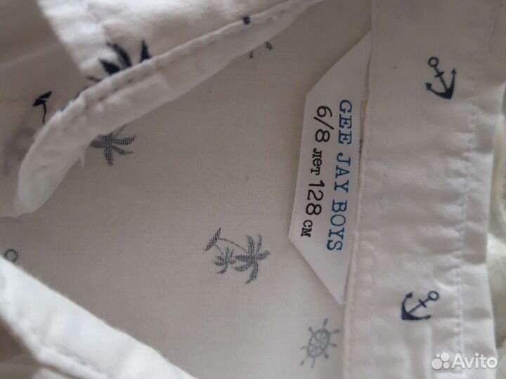 Рубашка для мальчика 128