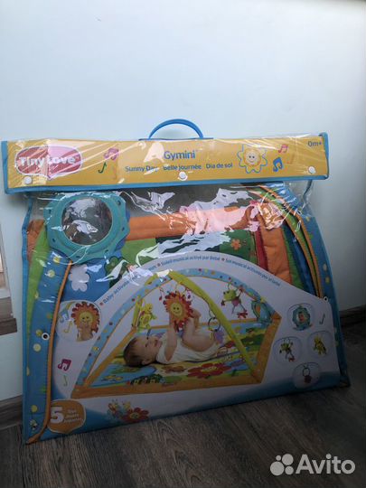 Развивающий коврик для детей tiny love