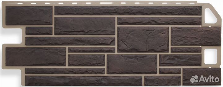 Фасадные панели Альта-профиль Камень Жженый