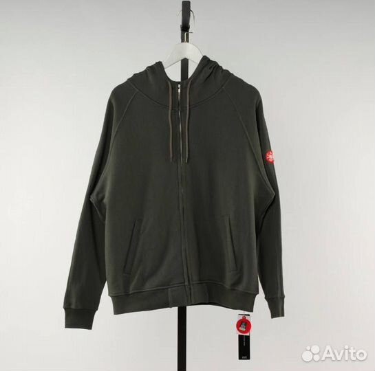 Зип худи Cav Empt оверсайз на руках