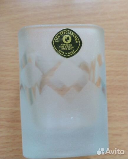 Рюмочки и стаканы из Гусь Хрустального (Россия)