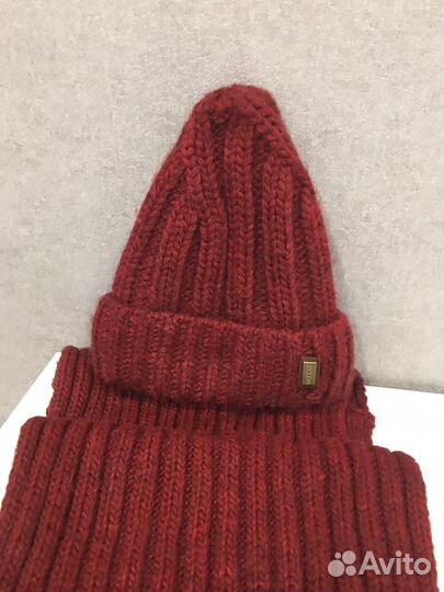 Комплект шапка и снуд женский