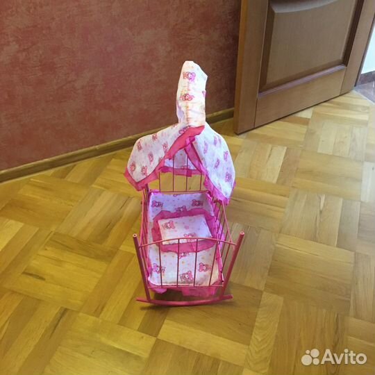 Кроватка железная