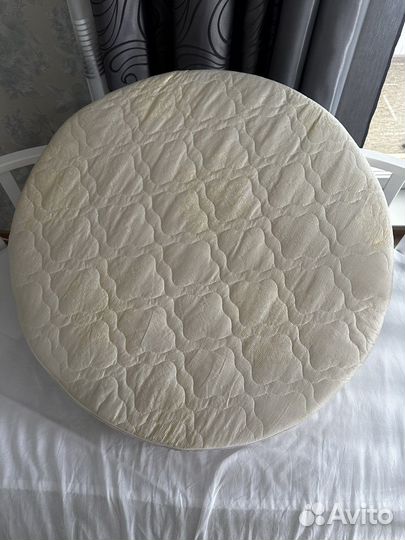 Детский матрас в круглую кроватку