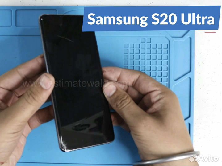 Стекло с Заменой Samsung galaxy S20 Ultra (G988)