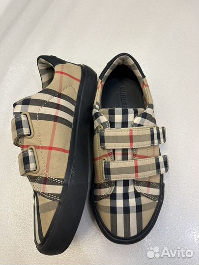 Кеды burberry детские