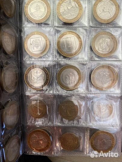 Юбилейные монеты россии 95 штук