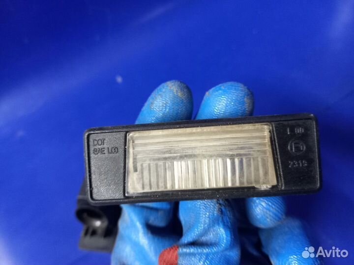 Фонарь подсветки номера Nissan Qashqai I рестайлин