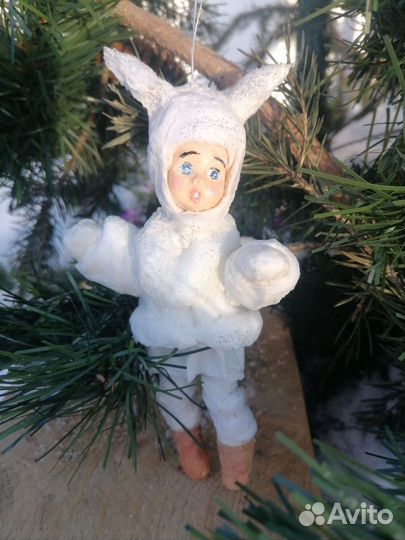 Ватная игрушка-сувенир