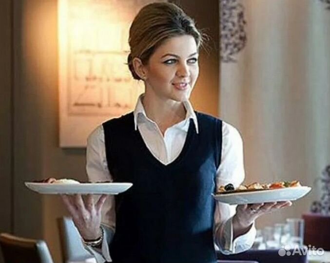 Официант в Кафе-Ресторан Без Опыта