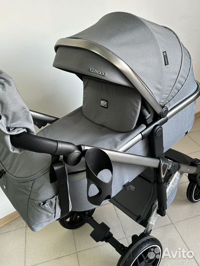 Коляска трансформер 3 в 1 LuxMom F2А новая