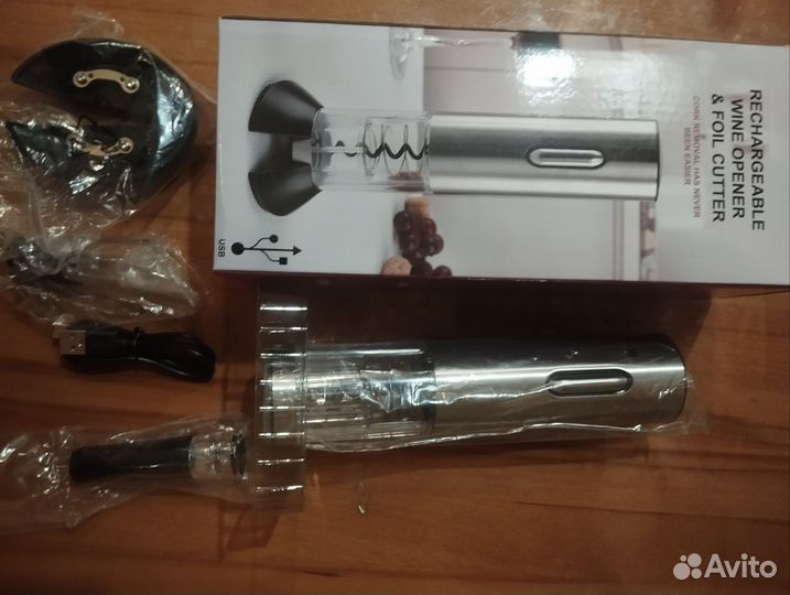 Электрический штопор новый