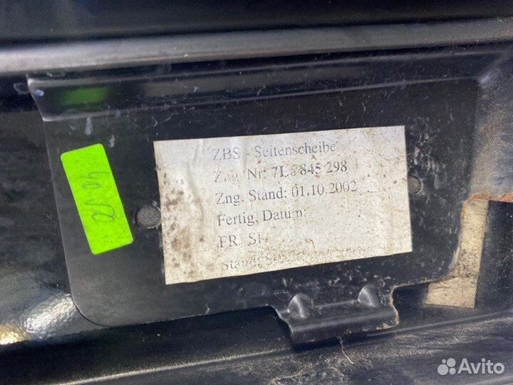 Форточка в крыло задняя правая Volkswagen Touareg