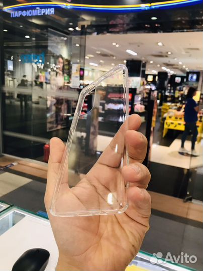 Чехол на Poco M4 Pro прозрачный