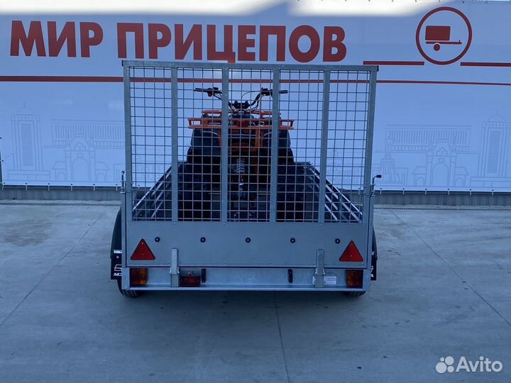 Прицеп мзса 817731.012 с борт аппарелью