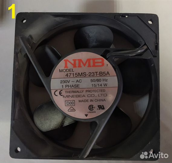 NMB-MAT вентилятор осевой 220V переменного тока