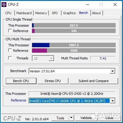 Комплект:новая материнка c M.2+ i7-2600 +16Гб