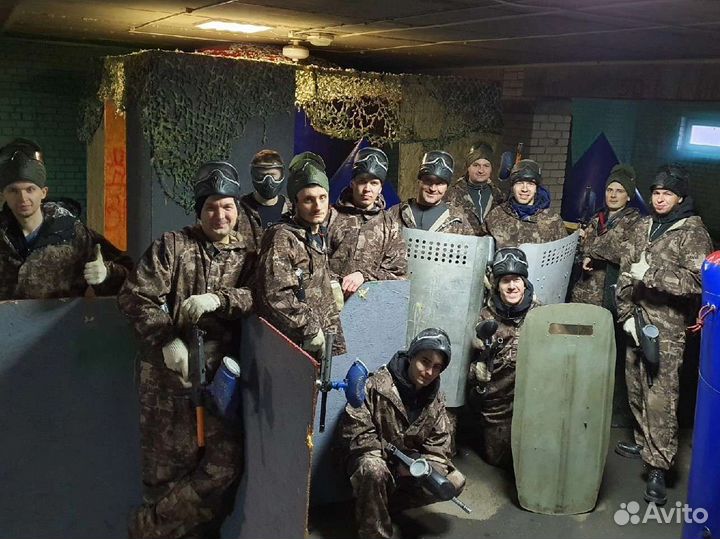 Пейнтбол и страйкбол на тактической площадке