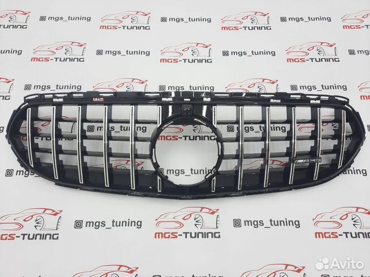 Решетка радиатора 213 рест. GT Chrome для не AMG