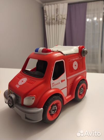 Игрушки пакетом конструктор машины