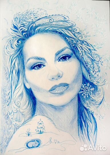 Портрет карандашом