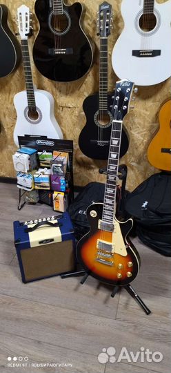 Электрогитара с комбоусилителем новые