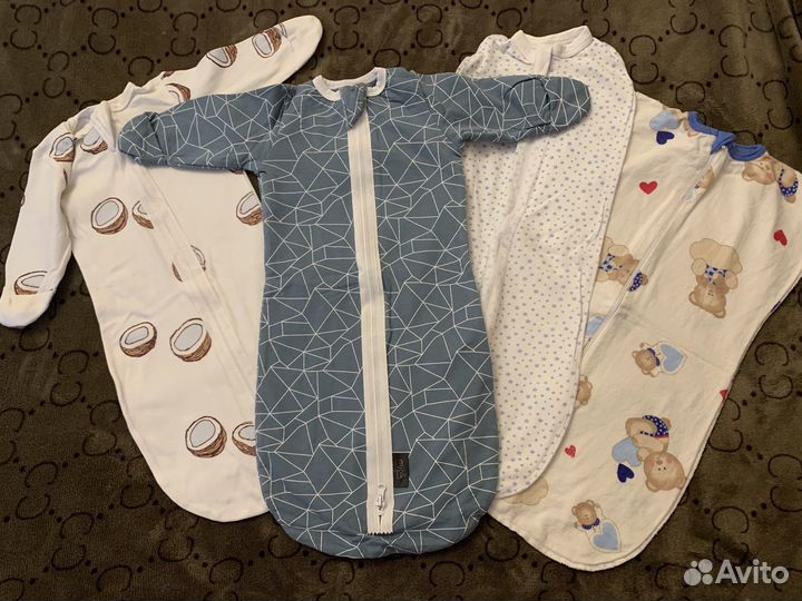 Пеленка кокон на молнии