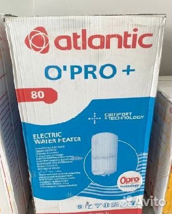 Электрический водонагреватель atlantic oprop 80