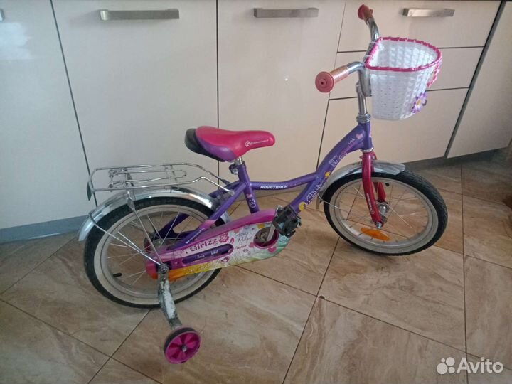 Велосипед NovaTrack 16 девочке