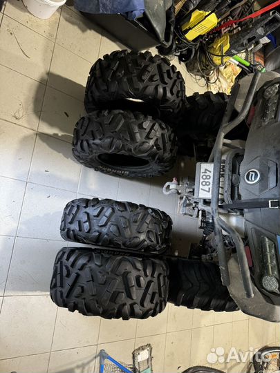 Комплект шин maxxis bighorn 25/R12